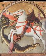 St.George and the Dragon SANO di Pietro